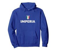 Imperia Felpa con Cappuccio, Unisex per Adulti, Blu Reale, M