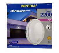 IMPERIA iMANTEGNA SENSOR IP65 20W LED 4000K PIR+SENSORE LUCE