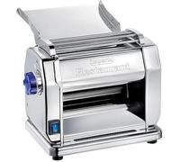 IMPERIA - Macchina Per La Pasta Elettrica New Restaurant Professional In Acciaio INOX Cromato - 160 W
