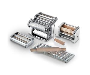 Imperia Macchina per la Pasta Manuale per Pasta Fatta in Casa con Accessori - 4501 La Fabbrica della Pasta