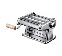 Macchina Manuale per Pasta con 6 Regolatore Spessori Sfoglia 2 Formati Pasta Acciaio Cromato