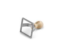 Imperia - Tagliaravioli Quadro 68x68 Mm-silver/legno Imperia