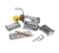 Imperia PastaiaItaliana Set Macchina per la Pasta, Acciaio Inossidabile, Argento (Cromo)