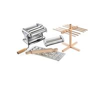 Imperia Titania La tua Pasta. Set regalo. Macchina per la pasta con accessori. 100% Made in Italy. Kit composto da macchina pasta fresca, stampo ravioli, tagliapasta, stendipasta e mattarello.