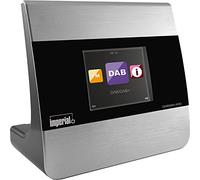 Imperial 22-240-00 Dabman I400 Internet Radio Adapter (suono stereo, Internet/DAB+, Bluetooth, Multiroom, WLAN, LAN) Argento