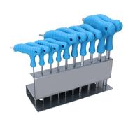 Imperial AF SAE Allen Allan Hex T Bar Set di maniglie a T 10 pezzi 3/32" - 3/...