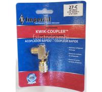 IMPERIAL ATTACCO RACCORDO RAPIDO ANGOLO 5/16 SAE 27-C RACCORDO CURVO ADATTATORE