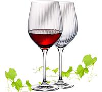 Imperial, bicchieri da vino rosso, 450 ml, set da 2 pezzi, bicchieri da vino in vetro Crystalline