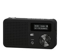 IMPERIAL DABMAN 13 DAB+ Radio digitale (FM, USB, MicroSD, batteria e funzionamento a batteria), colore: nero