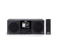 Imperial DABMAN-220BK - DAB Plus FM Radio - Bluetooth V5.3 - riproduzione USB e funzione di ricarica - ampio display TFT a colori - altoparlante 2 x 5 Watt - funzione sveglia - nero