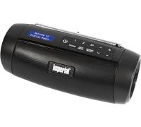 IMPERIAL DABMAN GO - Altoparlante Bluetooth portatile con radio (DAB+/FM, batteria, 8 ore di riproduzione, IPX5 impermeabile, 5 Watt) - Nero