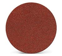 Imperial IMP3153 Disco Carta Abrasiva al Corindone senza Fori con Velluto P80, 115 mm, 6 Pezzi