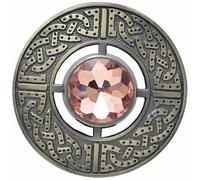 Imperial Kilt Products - Spilla da uomo scozzese a forma di kilt scozzese da 7,6 cm - Spilla per kilt per uomini e donne - Spilla per kilt scozzese per uomini e donne con nodo celtico - Spilla a cardo