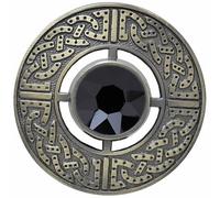 Imperial Kilt Products - Spilla da uomo scozzese a forma di kilt scozzese da 7,6 cm - Spilla per kilt per uomini e donne - Spilla per kilt scozzese per uomini e donne con nodo celtico - Spilla a cardo