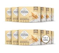 Imperial Leather Sapone esfoliante alla farina d'avena, acquisto all'ingrosso, confezione da 12 x 120 g