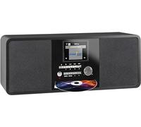 Imperial Radio Internet DABMAN i200 CD/radio digitale DAB+ con lettore CD (audio stereo, radio Internet/DAB+/DAB/FM, WLAN, Bluetooth, ingresso Aux-in, uscita, Spotify) nera
