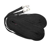 Imperial Riding Briglie Lunghe IRHFree Ride, 9 m, in Poliestere, Set da 2, Colore: Nero