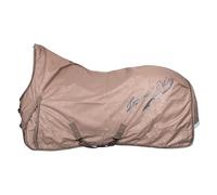 Imperial Riding Coperta da esterno IRH Super-Dry 300 g, impermeabile e traspirante, poliestere 600D 300 g, imbottitura calda coperta invernale per cavalli, robusta e facile da pulire, cappuccino 125