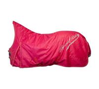 Imperial Riding Coperta per esterni IRH Super-Dry 400 g, impermeabile invernale 600D, traspirante 3000/3000 mm, calda coperta in vimini con imbottitura al garrese e passanti per le gambe, rosso, 115