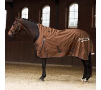 Imperial Riding Coperta per esterni IRH Super-Proof 100 g, 1200D Ripstop nylon impermeabile e traspirante, collo pieghevole e imbottitura, robusta coperta per cavalli, bronzo, 125