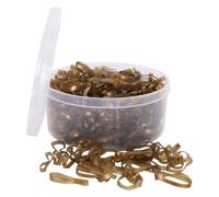 Imperial Riding Elastici intrecciati IRH, elastici in silicone extra grandi e forti per la criniera del cavallo, oro, 1 taglia