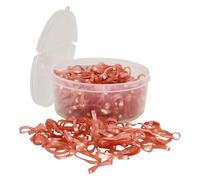 Imperial Riding Elastici Intrecciati IRH, Elastici in Silicone Extra Grandi e Forti per la criniera di Cavallo, Oro Rosa, 1SIZE