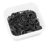 Imperial Riding Gommini Intrecciati IRH 45 g, Elastici Elastici per intrecciare la criniera del Cavallo, Nero, 1SIZE
