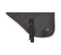 Imperial Riding Hobby Horse IRH Free Spirit, coperta con cavallo su bastone con collo fisso e gancio a scatto, coperta da gioco calda, nera, taglia unica