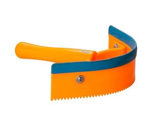 Imperial Riding IRH - Coltello da Saldatura, Efficace per Rimuovere Acqua e Sudore, estrattore ergonomico per la toelettatura dei Cavalli, dall'aspetto Elegante e Stabile, Arancione Neon