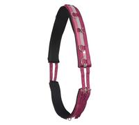Imperial Riding IRH Deluxe - Tracolla Lunga in Poliestere con Imbottitura in Neoprene e Anelli in Metallo, Colore: Rosa/Argento