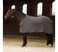 Imperial Riding IRH Fundamental Basic - Coperta antisudore, funzionale e traspirante, in pile polare che assorbe il sudore, chiusura frontale in pile ad asciugatura rapida, per cavalli, grigio, 165