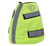 Imperial Riding IRH Reflective - Scaldamuscoli Riflettenti, con Fodera in Pile, Set da 2, Colore: Giallo