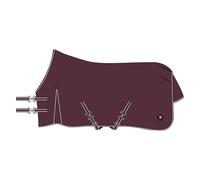 Imperial Riding IRHBasic - Coperta per esterni da 200 g, con collo rimovibile, per esterni, materiale resistente alle intemperie, 600D, poliestere 600D, cinghie incrociate, corde per coda e gambe