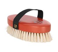 Imperial Riding Spazzola a testa di cavallo, arancione fluo, delicata ed efficace