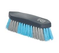 Imperial Riding Spazzola per radici IRH dura, robusta spazzola Dandy con setole dure in due colori, efficace pulizia del pelo per cavalli ed elegante look da stalla blu, colore: argento