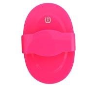 Imperial Riding Striscia a Molla IRH Soft con Manico Grande, in plastica Flessibile con Impugnatura Morbida ergonomica, Efficace Pulizia del Pelo per la Cura Quotidiana dei Cavalli, Rosa Neon