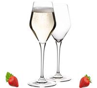 IMPERIAL - Set di 2 bicchieri da champagne in vetro Crystalline, 170 ml, lavabili in lavastoviglie