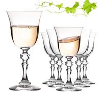 IMPERIAL - Set di 6 bicchieri da vino bianco, 150 ml, in vetro Crystalline, lavabili in lavastoviglie