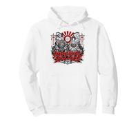 Imperiale Equilibrio Samurai Imperatrice Imperatrice sol Levante Felpa con Cappuccio