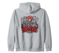 Imperiale Equilibrio Samurai Imperatrice Imperatrice sol Levante Felpa con Cappuccio