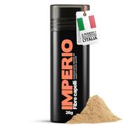 IMPERIO Fibre capelli - per l'infoltimento dei capelli per capelli più spessi e pieni in pochi secondi. Nasconde la caduta dei capelli nelle donne e negli uomini. 100% naturale. 26g (biondo medio)