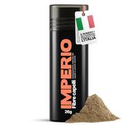 IMPERIO Fibre capelli - per l'infoltimento dei capelli per capelli più spessi e pieni in pochi secondi. Nasconde la caduta dei capelli nelle donne e negli uomini. 100% naturale. 26g (castano chiaro)
