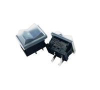 Impermeabile 2 pin ON Off Interruttore copertura barca 4A 250V 6A 125V | Interruttore impermeabile 2 pin ON/OFF con cappuccio in silicone trasparente per auto barca 4A 250V/6A 125V