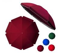 Impermeabile 3.0m Patio Ombrello di Ricambio Baldacchino UV30+ Outdoor Garden Shade Tessuto Rotondo per Spiaggia Piscina Café2.2m Dimensione Colore Blu