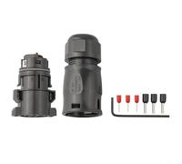 Impermeabile 3p Ip68 Ly01 Pannello Solare Cavo Connettore per Microinverter per Compatibile con Deye Sun-m80g3-per per EU-q0 Ppo Tessuto 7.from 5 a 13mm Od 2.5 Oltre 4.0mm² o 14/12awg