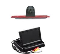 Impermeabile AHD 1080P Visione Notturna Luce Freno Telecamera Retromarcia Per Mercedes Per Benz Per Sprinter Per W906 1500 2500 Regolabile Telecamera Auto(Foldable screen)