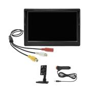Impermeabile Auto 5 Pollici Monitor Per Parcheggio Video Veicolo Schermo Per Telecamera Retromarcia Impermeabile Regolabile Telecamera Auto(No Cam)
