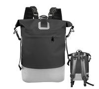 Impermeabile Backpack - PVC, 10.6 x 6.1 x 15.8 in impermeabile borsa rotolo Top Closure | Heavy-Duty Dustproof Travel Storage 25L Outdoor Adventure Pack, Dry Backpack per hiking, campeggio, trekking