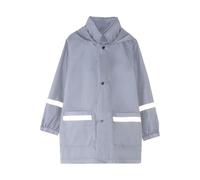 Impermeabile Bambino Unisex Tute da Pioggia Giacca Bambina Bambini Cappuccio Tutto in Uno Portatile Antipioggia e Traspirante Poncho Completo Abbigliamento