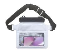 impermeabile | Borsa in vita impermeabile - impermeabile regolabile grande capacità per telefono | Borsa in vita impermeabile per mantenere gli oggetti sicuri per nuotare, K, bianco